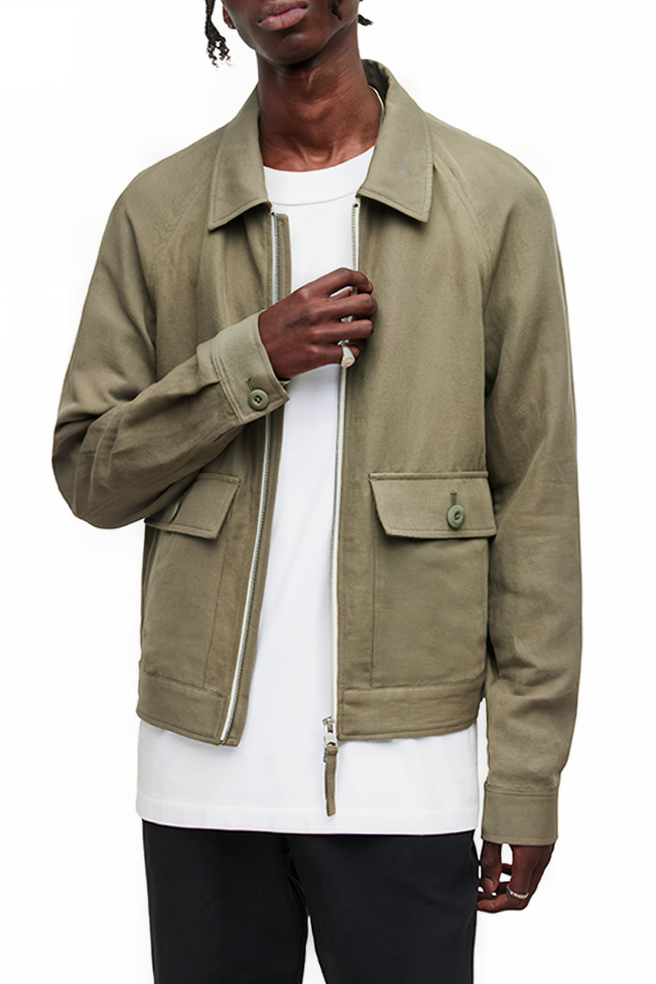 BLANE JACKET ASH KHAKI BROWN 1