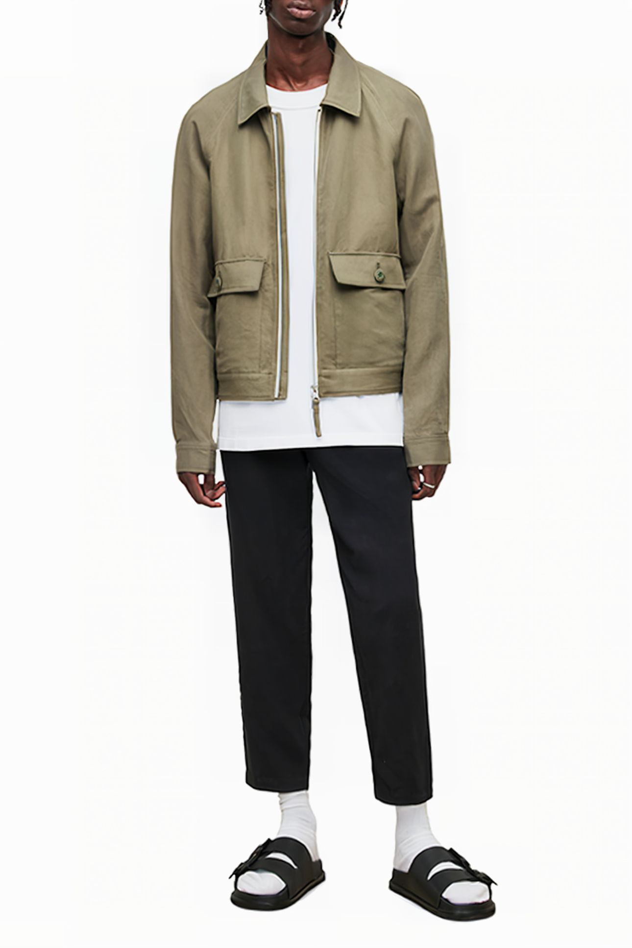 BLANE JACKET ASH KHAKI BROWN 3