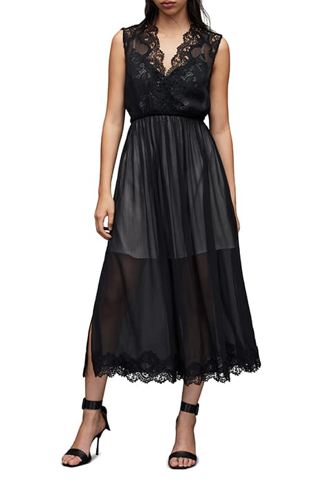 SARA DRESS BLACK/CHAMPAGNE 2