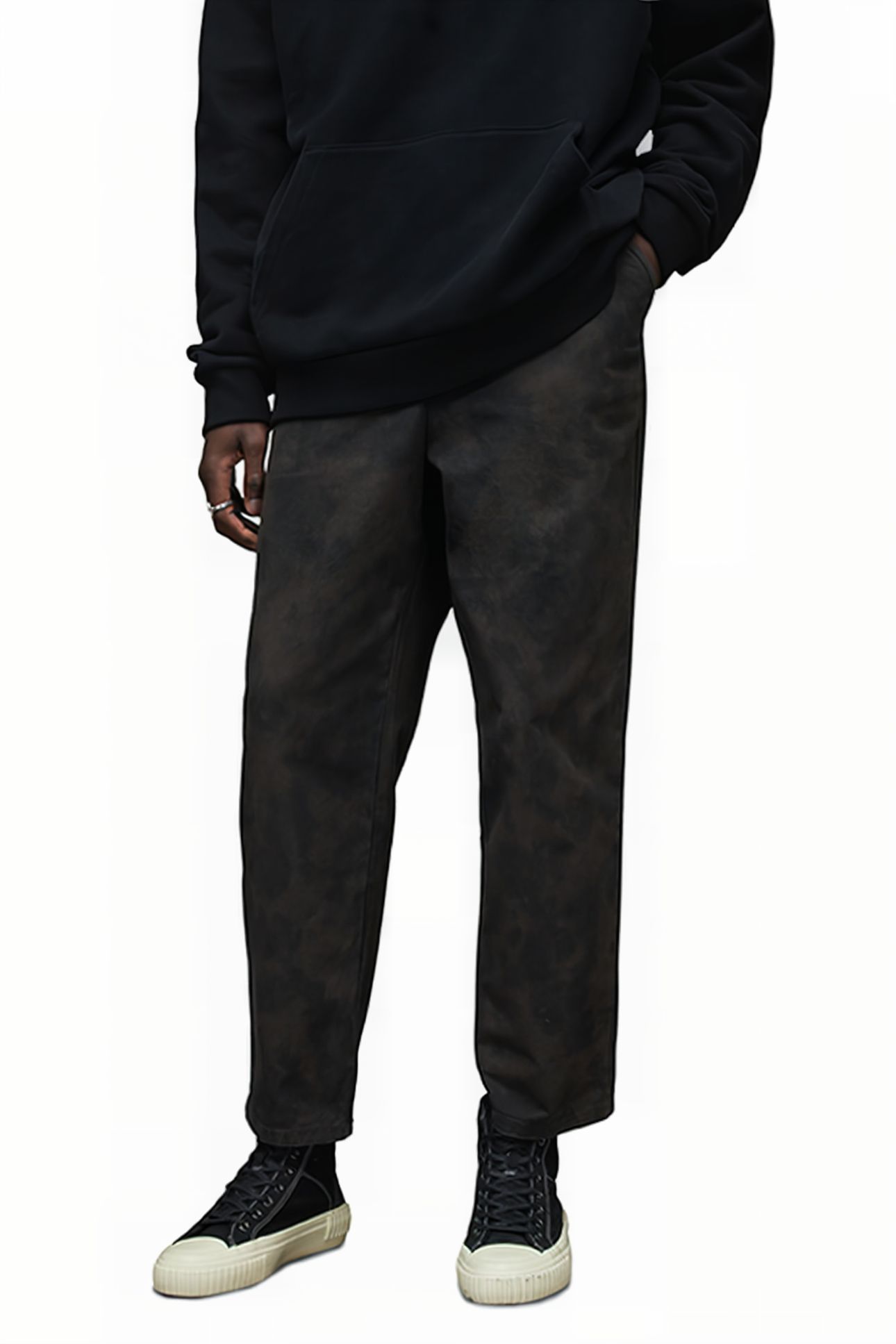 DAVIES TROUSER DARK SLATE 1