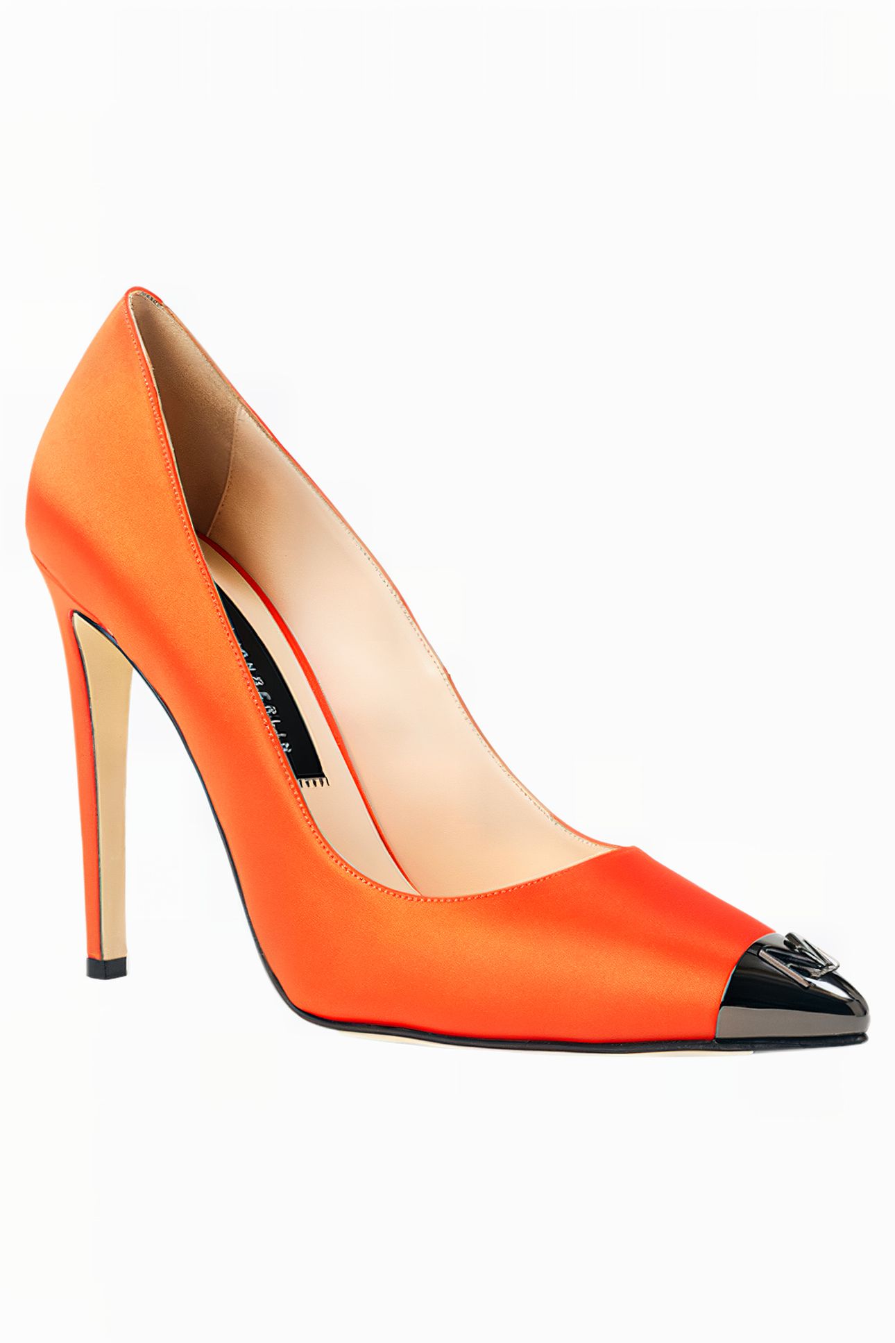 SATIN PUMPS FLAME 2