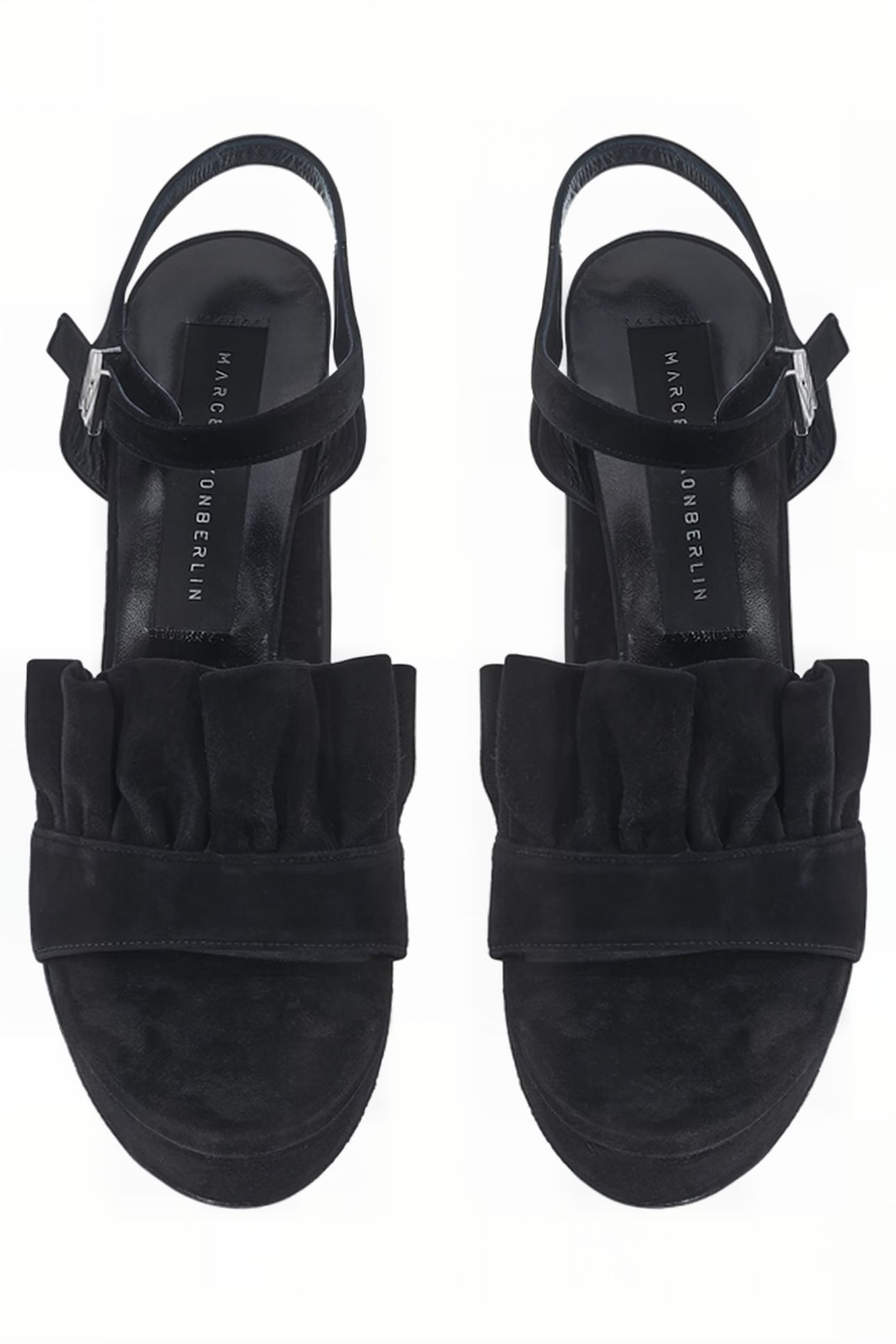PLATFORM SANDALS BLACK 3