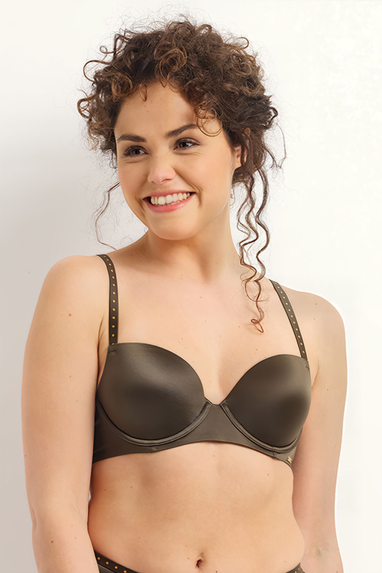 CO BRA TSHIRT DONNA SHINY BONDED DARK PINE 1