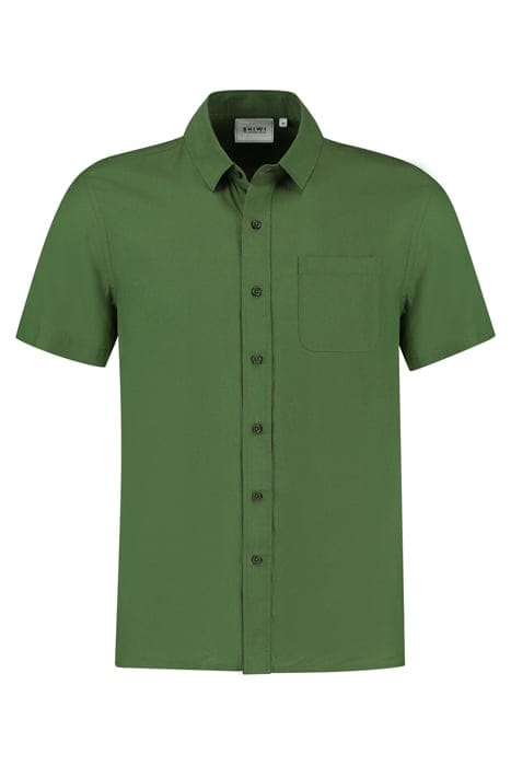 ETHAN SHORTSLEEVE SHIRT CILANTRO GREEN 1