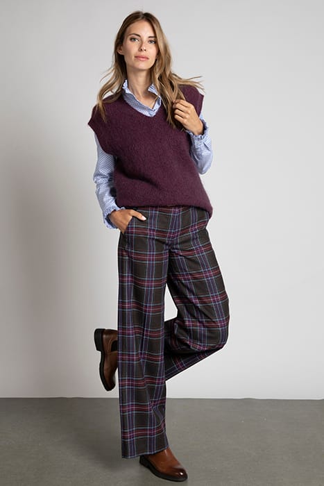 CLASSIC PANT WIDE LEG BROWN 4