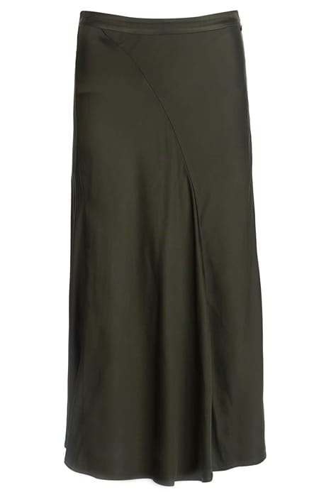GREEN MIDI SKIRT 1