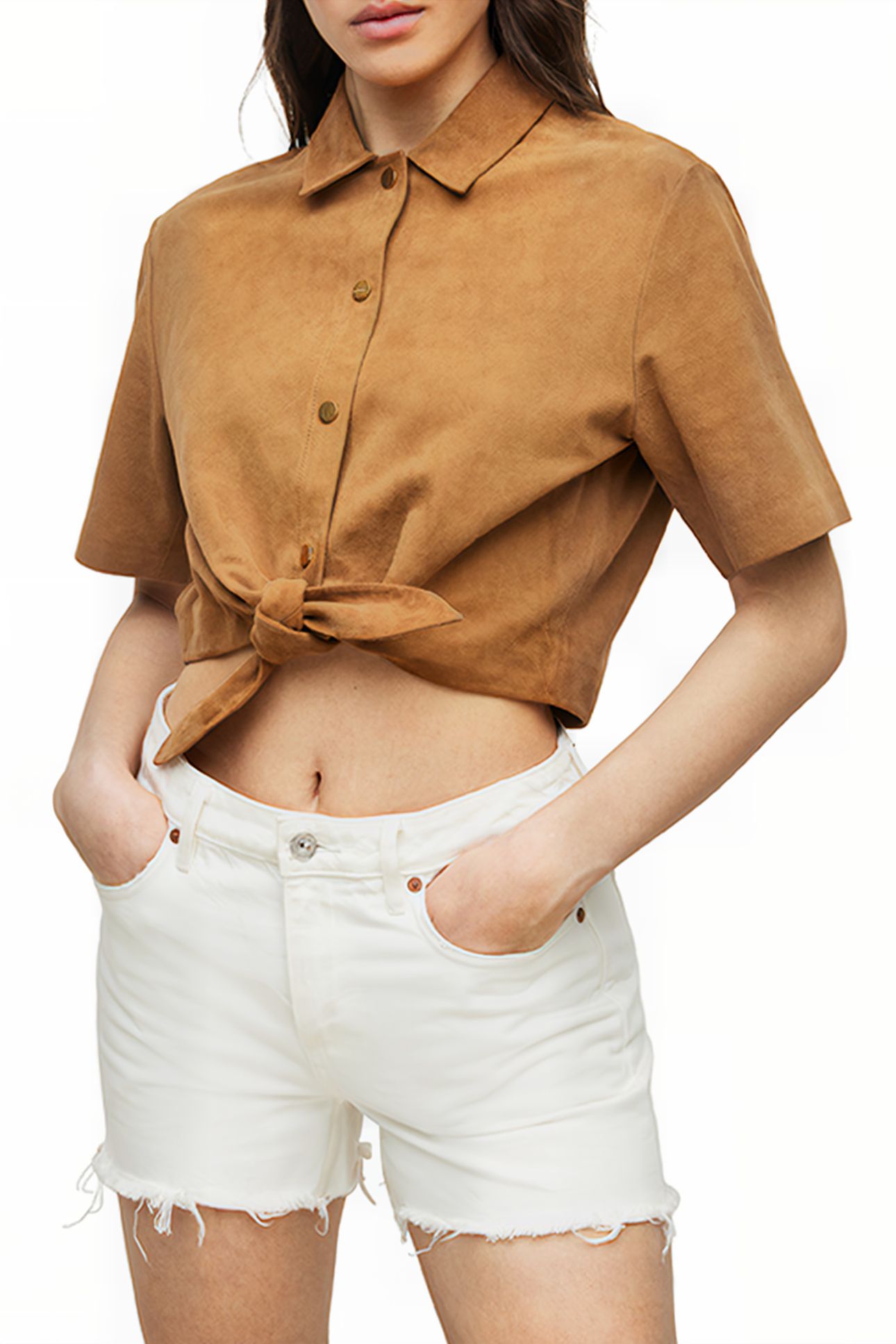 EVADY SHIRT TAN BROWN 1