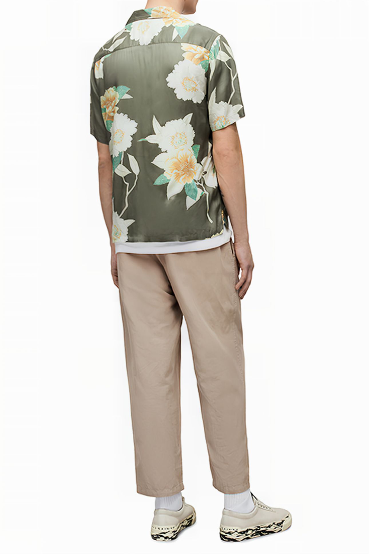 ARCHER TROUSER BLEACHED KHAKI GRN 3