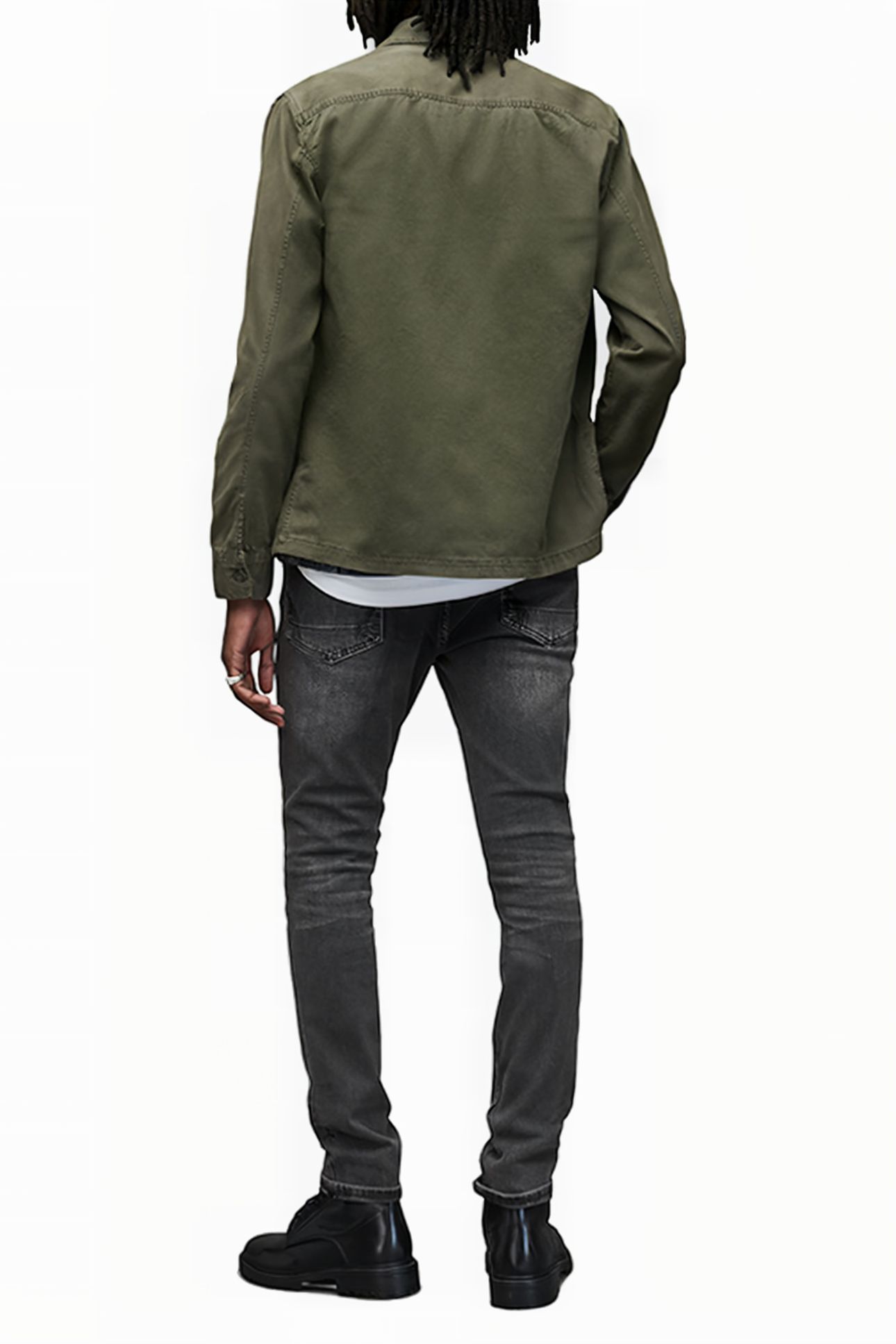 CIGARETTE DAMAGED WASHED BLACK 3