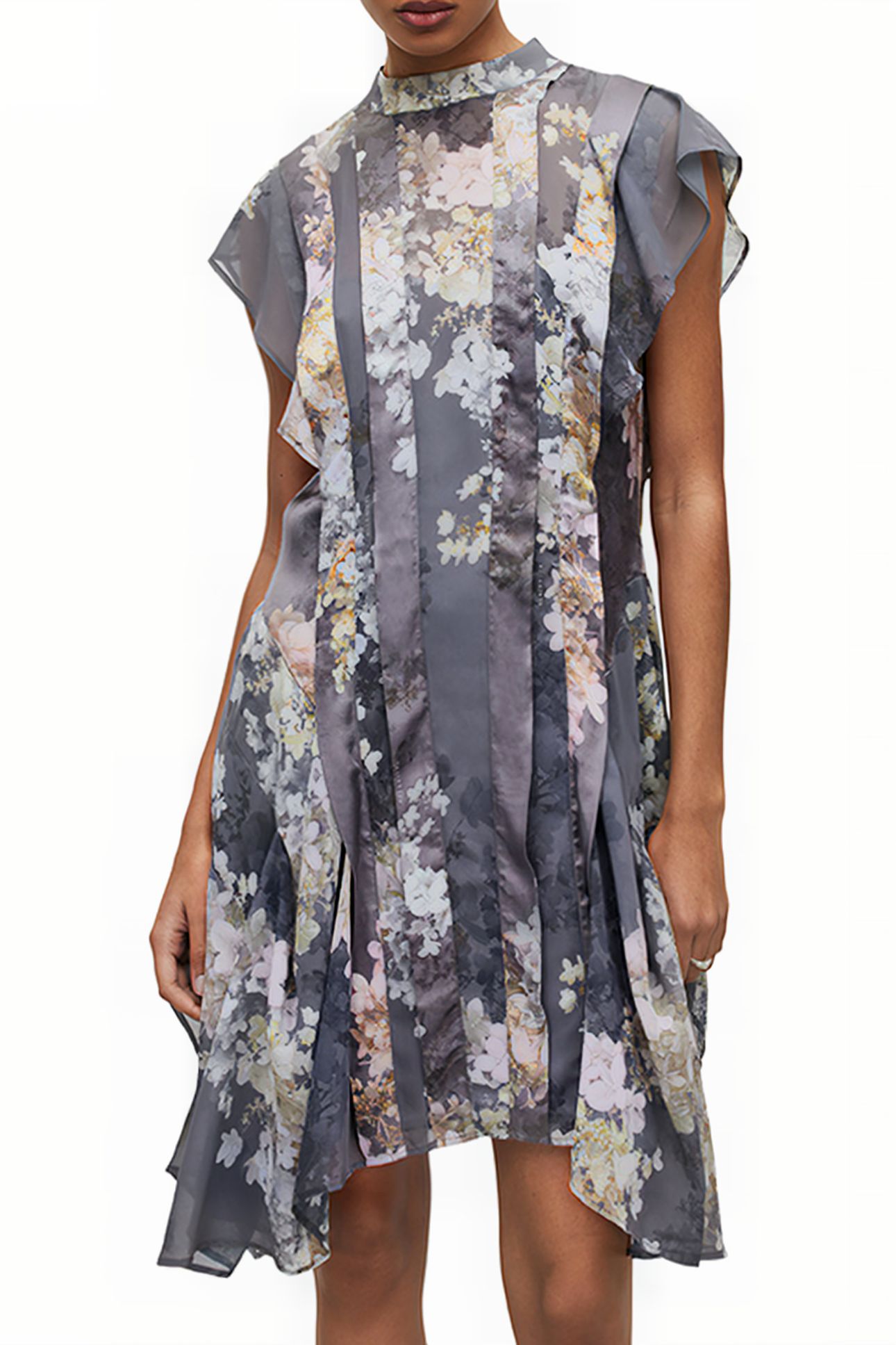 FLEUR VENETIA DRESS CONCRETE GREY 1