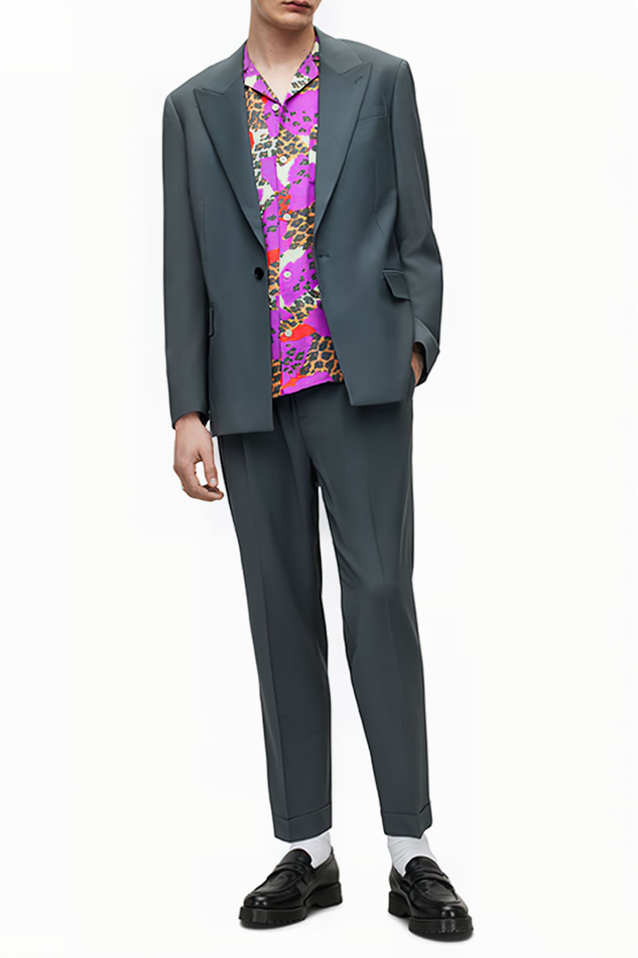 BERTO BLAZER SMOKE BLUE 5