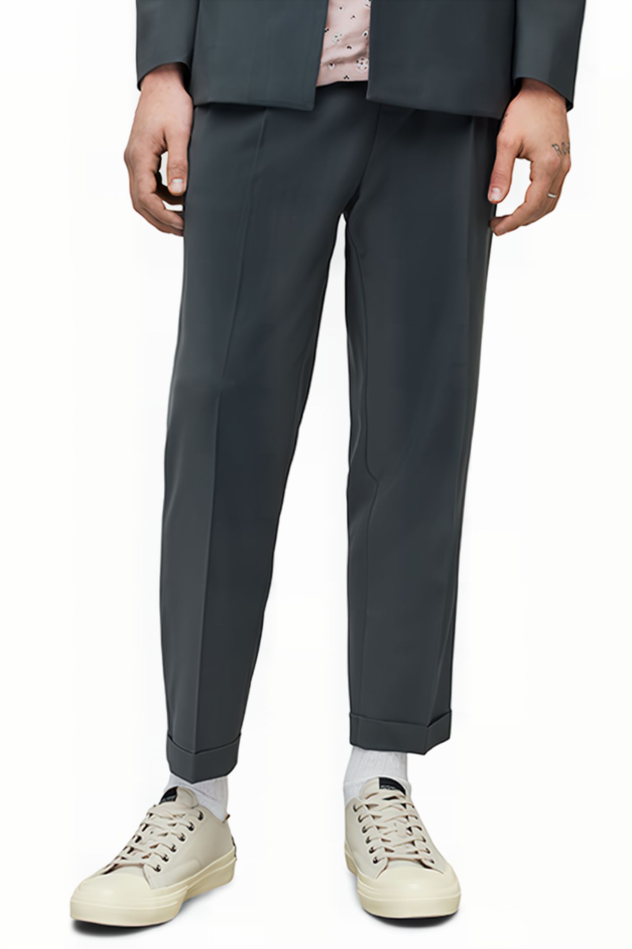 BERTO TROUSER SMOKE BLUE 1