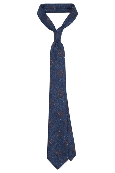 BLUE PAISLEY TIE 1