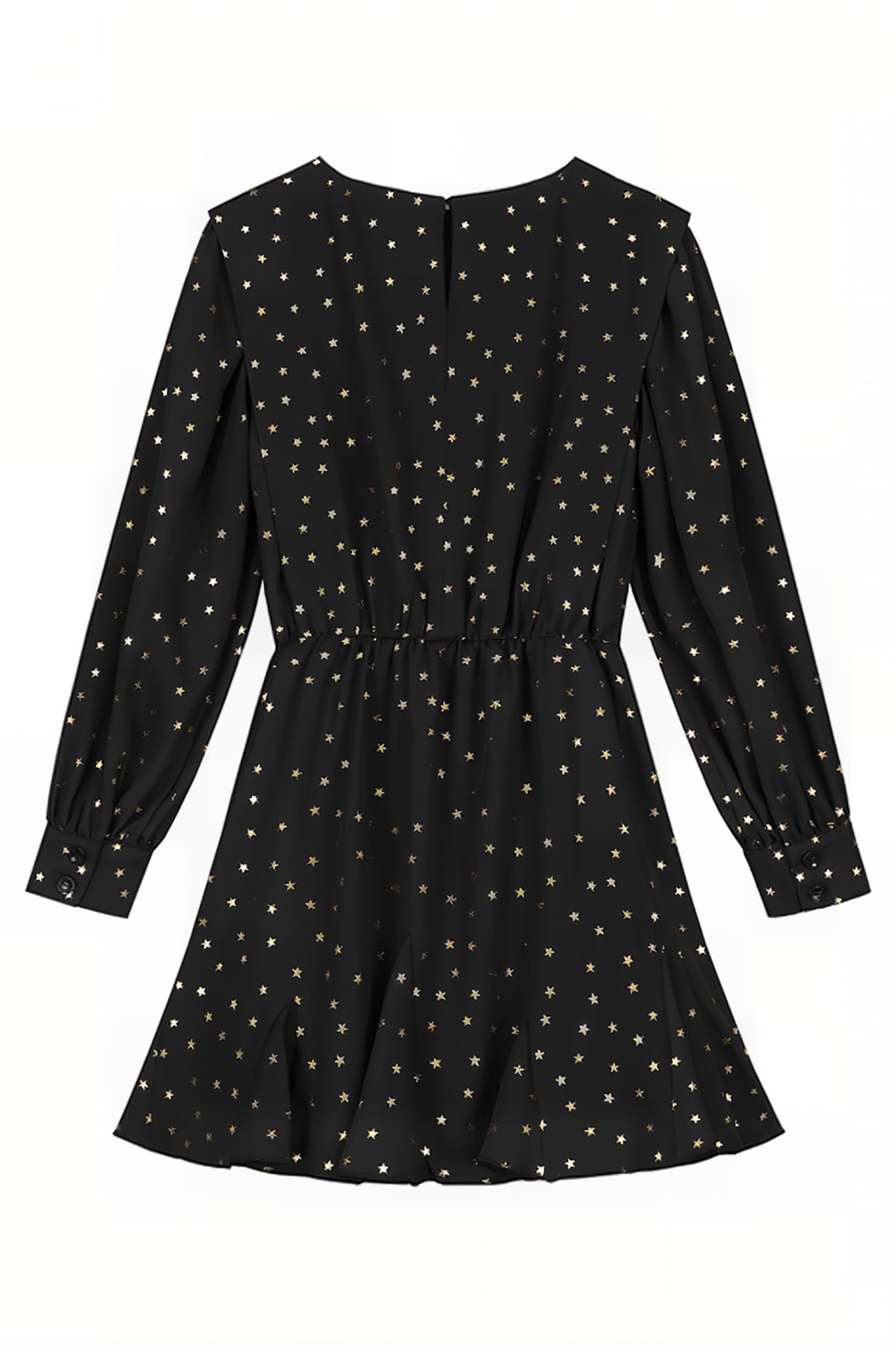 WINONA DRESS BLACK/GOLD 2