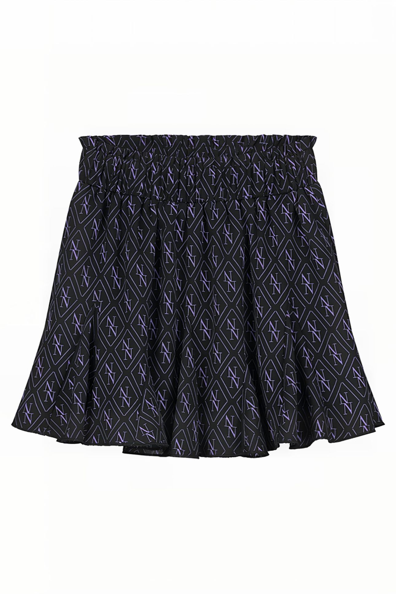 WINONA SKIRT BLACK/PURPLE 1