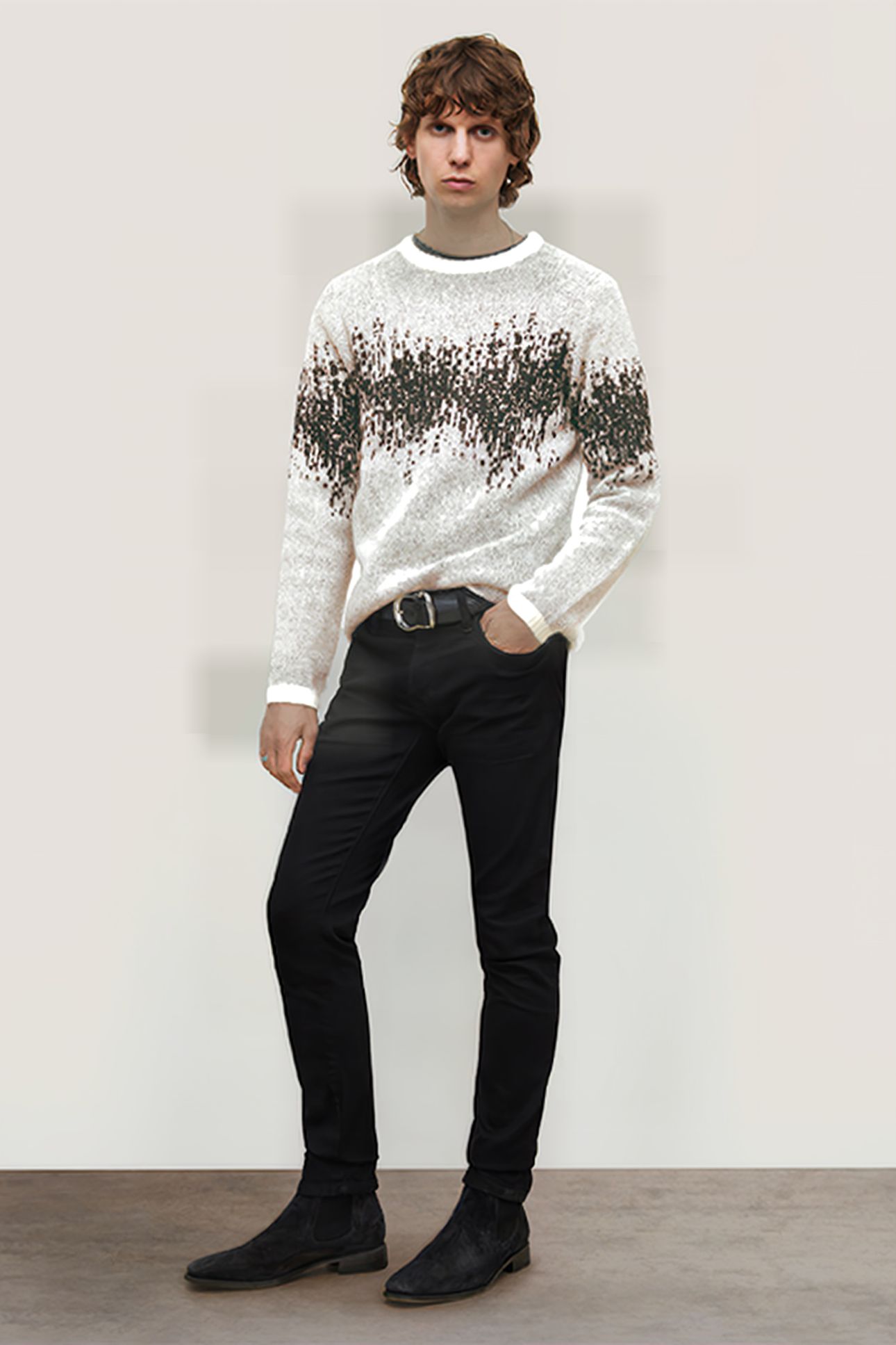 STERLING LS HEARTBEAT MOHAIR CREW WHITE 3