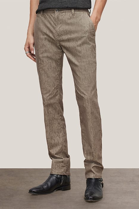 MOTOR CITY FIT - ZIP FLY LOW RISE SLIM FIT JEAN MUSHROOM 1