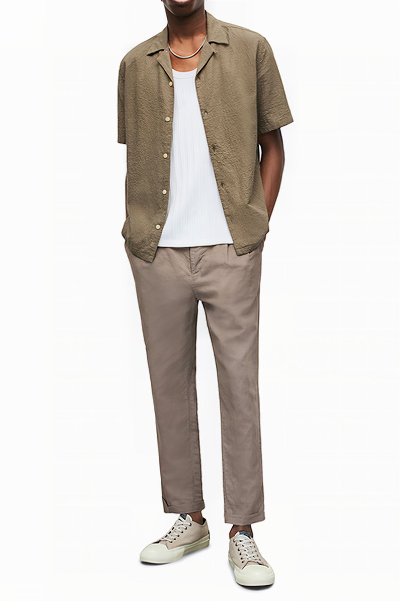 MATTOLE SS SHIRT EARTHY BROWN 1