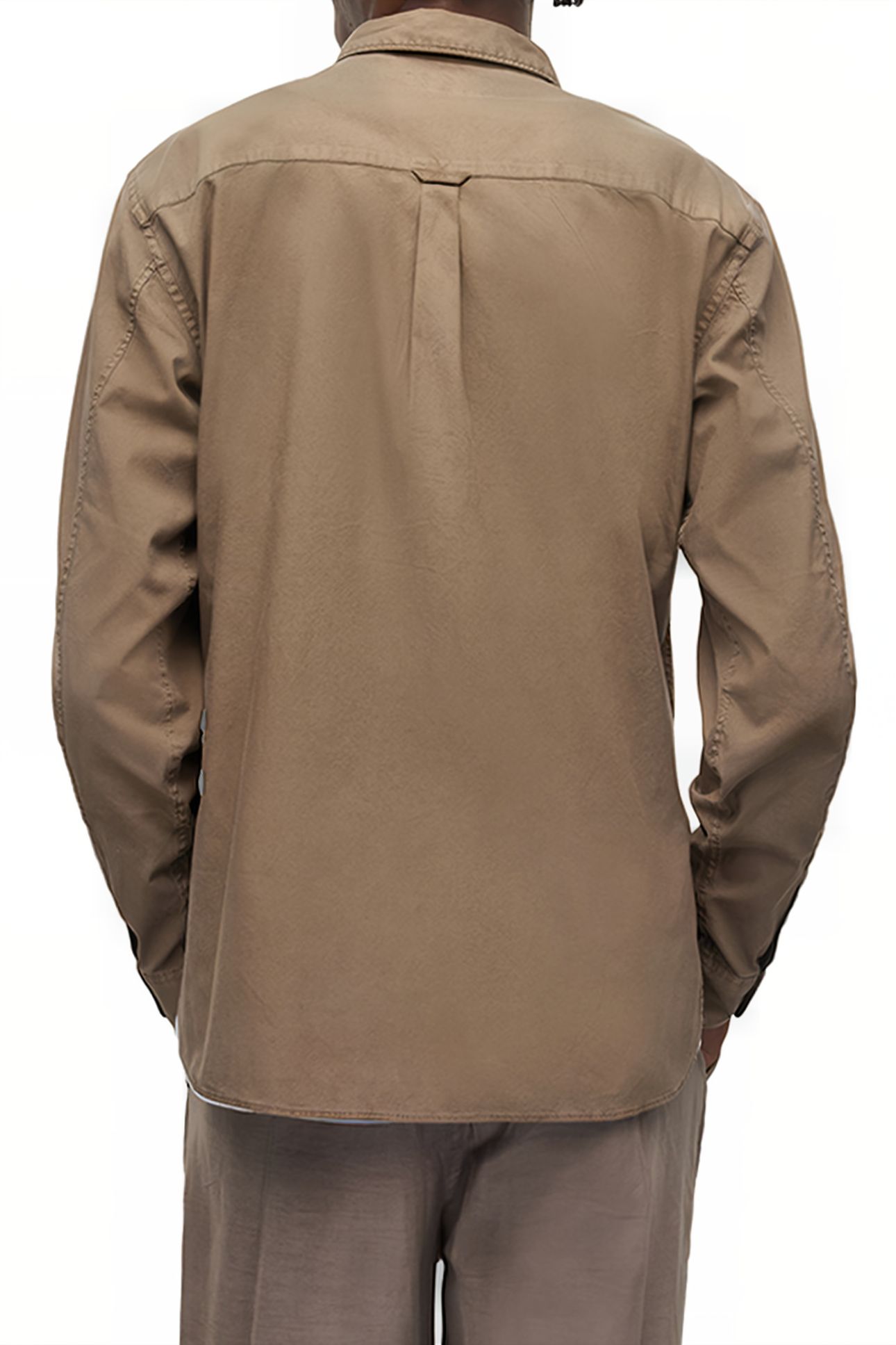 HAWTHORNE LS SHIRT WOOD BROWN 2