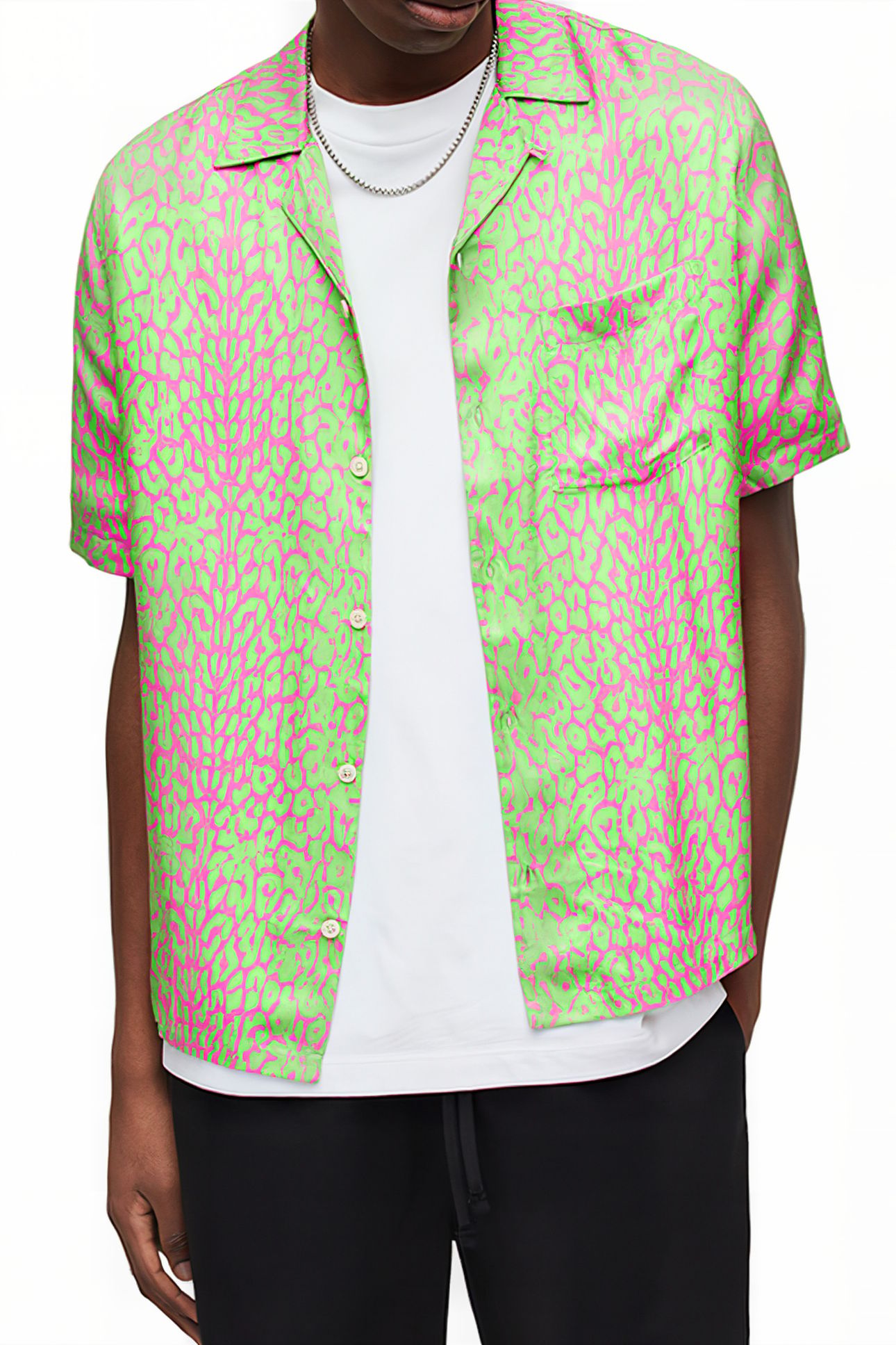 FELINE SS SHIRT FLURO ORANGE 1