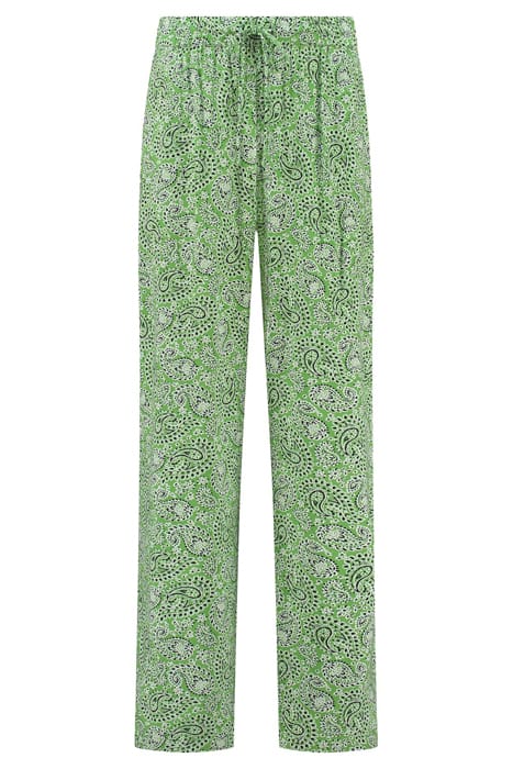 MONACO TROUSERS POOLSIDE PAISLEY KELLY GREEN KELLY GREEN 1