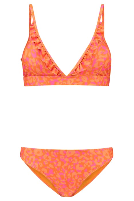 BEAU BIKINI SET LUSH LEOPARD ORANGE SUN ORANGE SUN 4