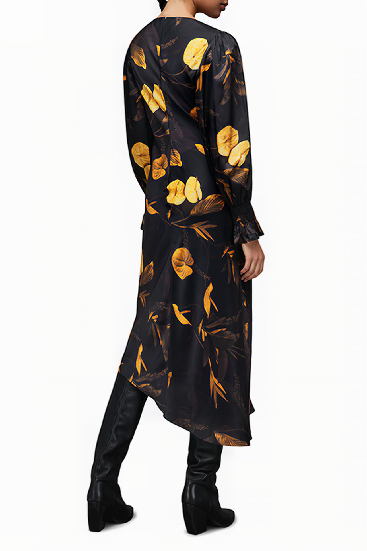 NAOMI ARETHA DRESS BLACK 3