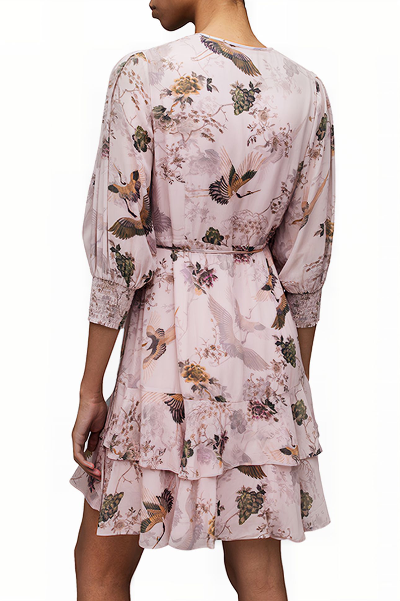 ARI PEGGY DRESS DUSTY PINK 2