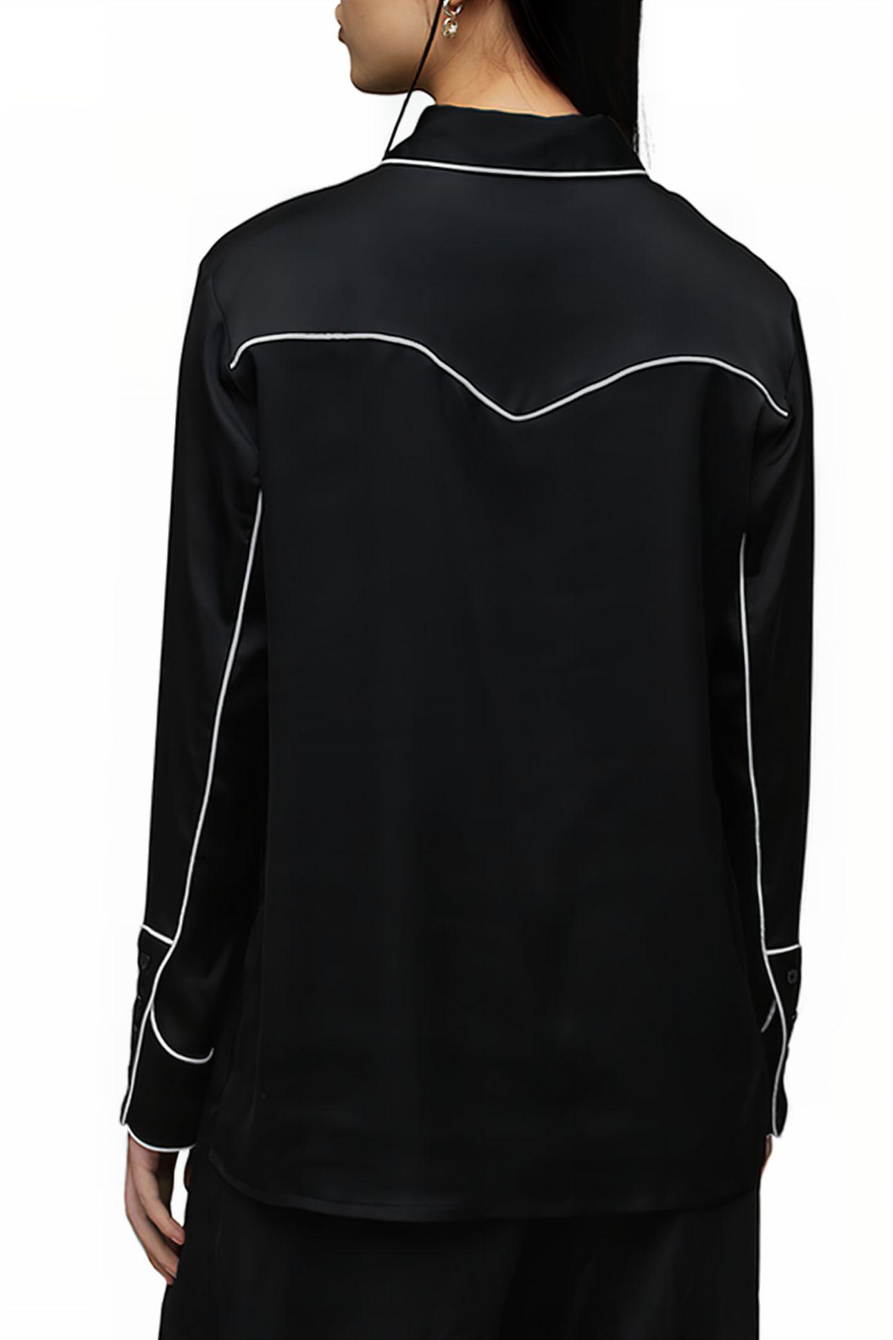 CECE SHIRT BLACK/WHITE 2
