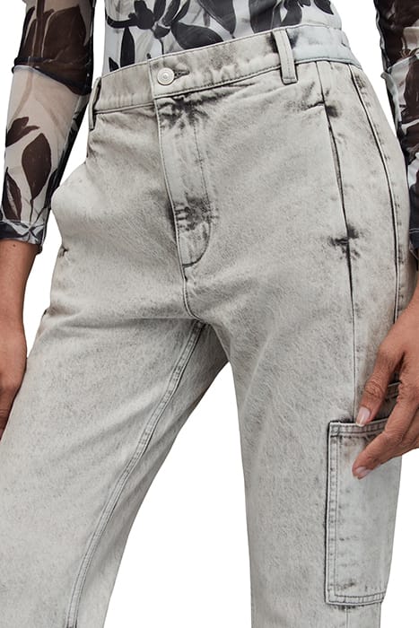 LEA CARGO JOGGER SNOW GREY 5