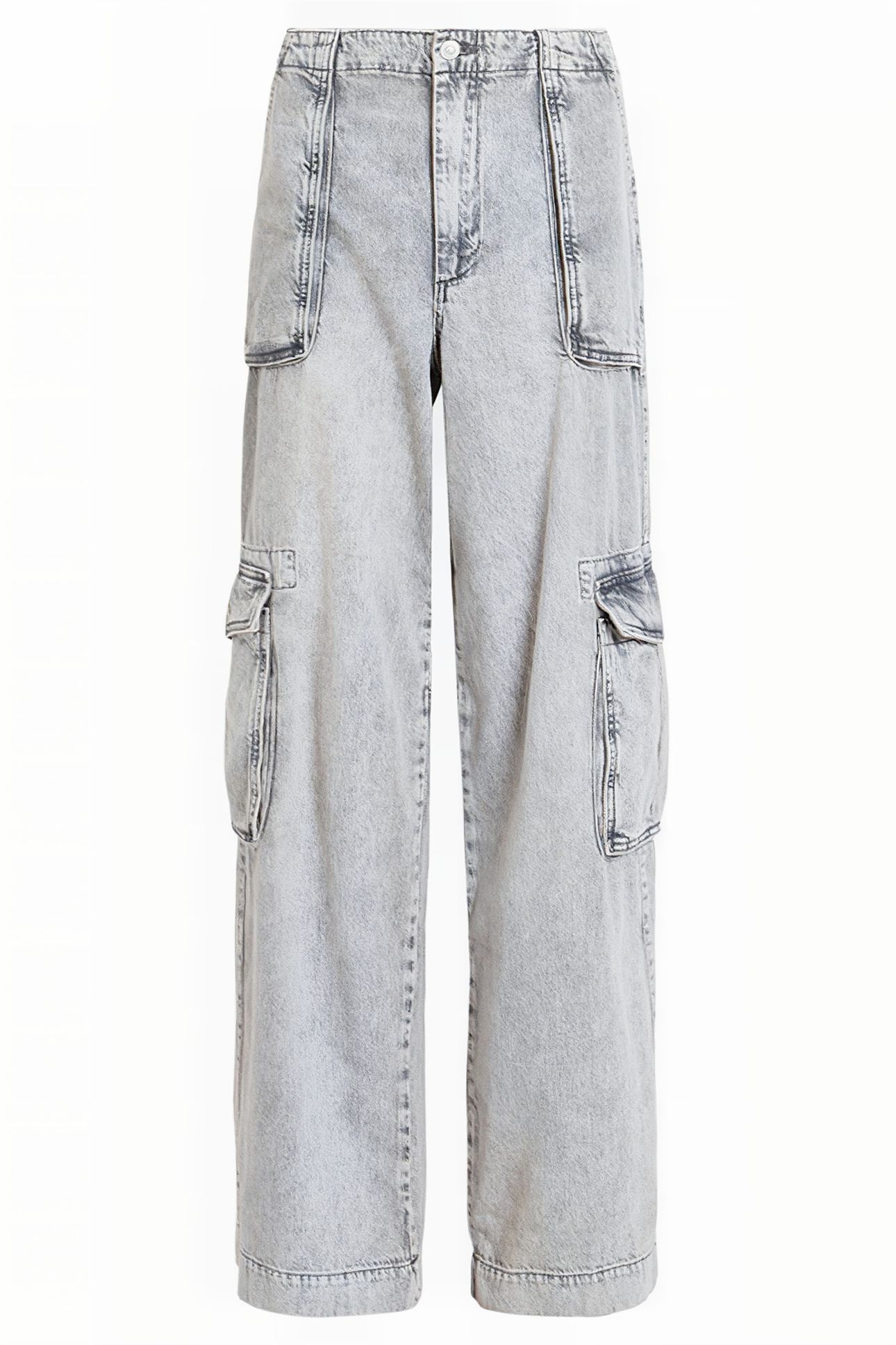 FRIEDA STRAIGHT TROU WASHED GREY 5