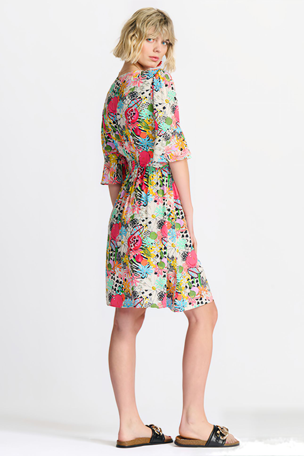 DRESS - LIV TROPICAL BOUQUET 2