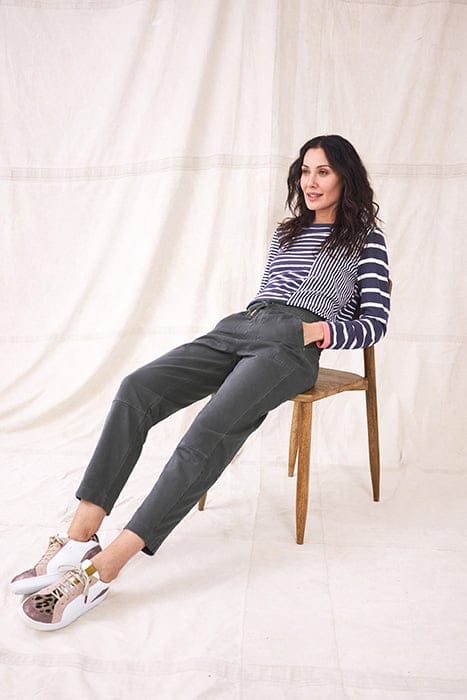 AVA JERSEY JOGGER DARK GREY 3