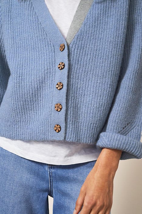 DEHLIA KNITTED CARDI LIGHT BLUE 3