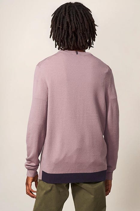 NEWPORT MERINO CREW DUS PINK 2