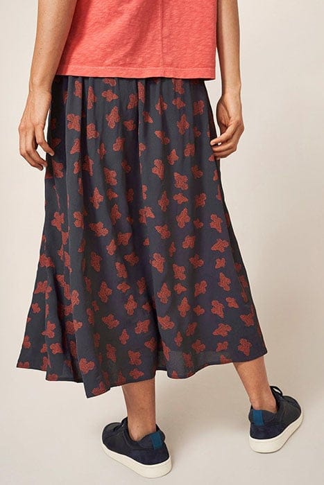 AUBREE MIDI SKIRT GREY MLT 2
