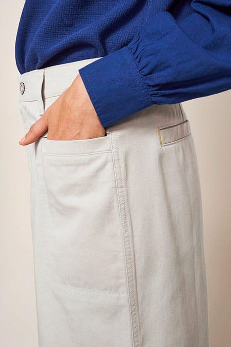 PENNY MIDI SKIRT MID GREY 3