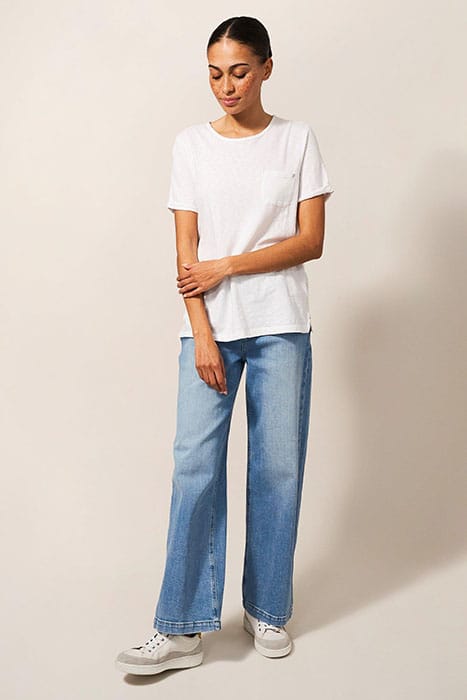 HEIDI WIDE LEG JEAN LIGHT DENIM 1