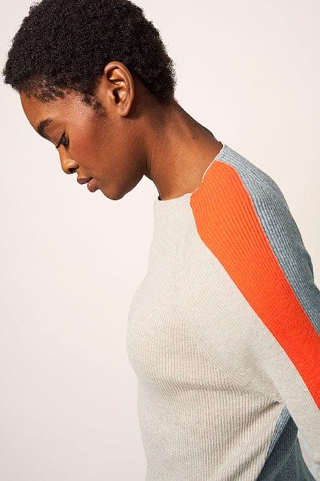 POP RIB JUMPER NAT MLT 3