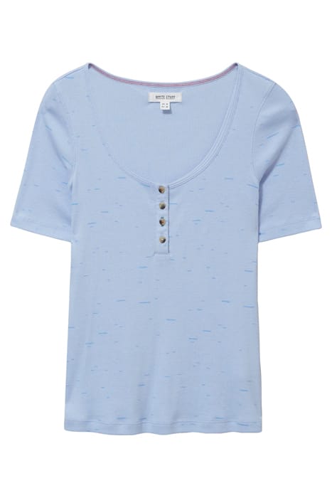 SHERBET TEE BLUE PRINTED 4