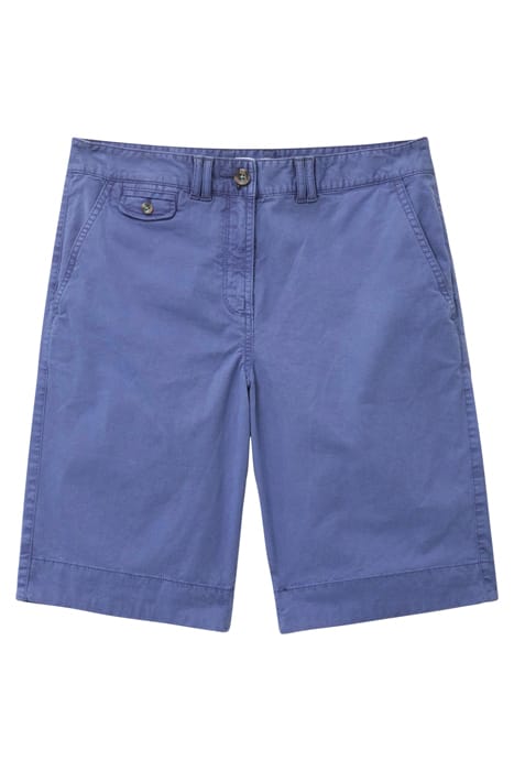 HAYLEY ORGANIC CHINO SHORTS MID BLUE 1