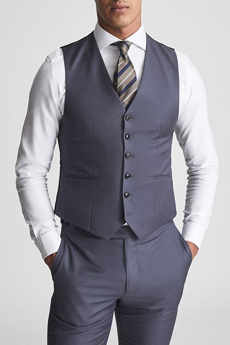 HIKED WAISTCOATS — BLUE 1