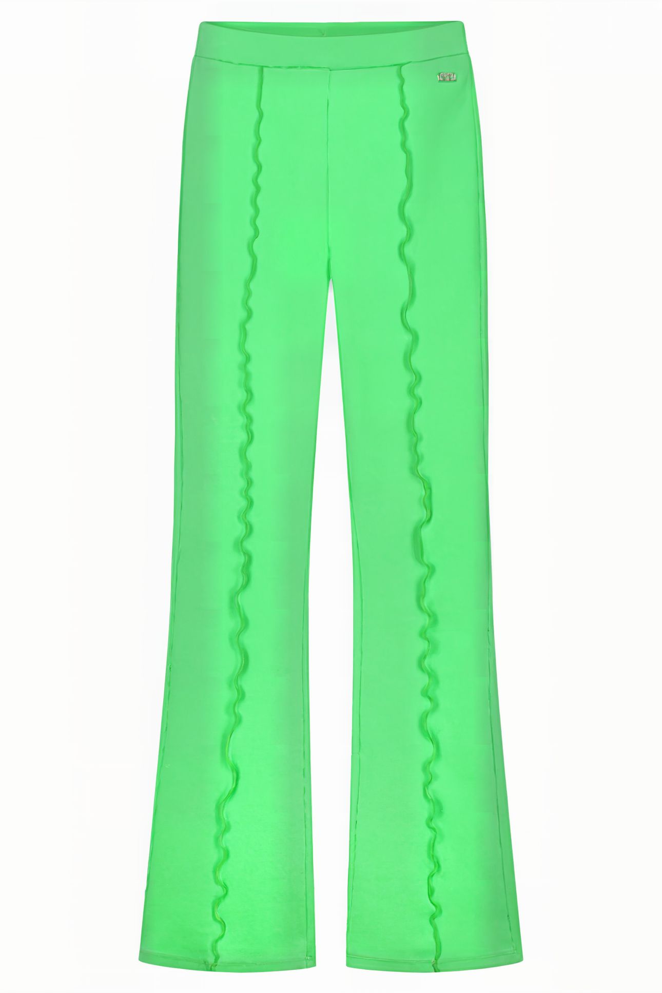 LETTUCE RIB PANTS SPRING GREEN 1