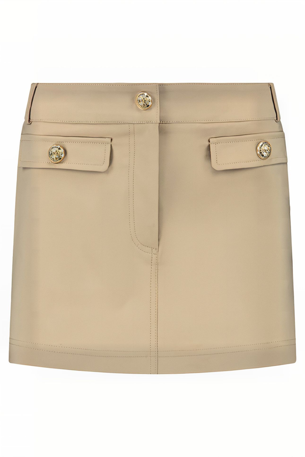 LUCIA MINI SKIRT LATTE 3