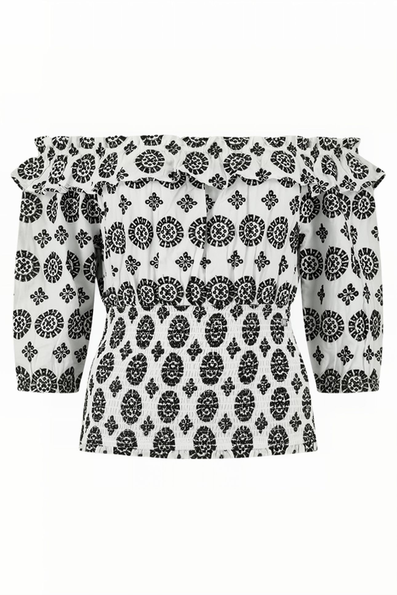 LAURA TOP STAR WHITE 3