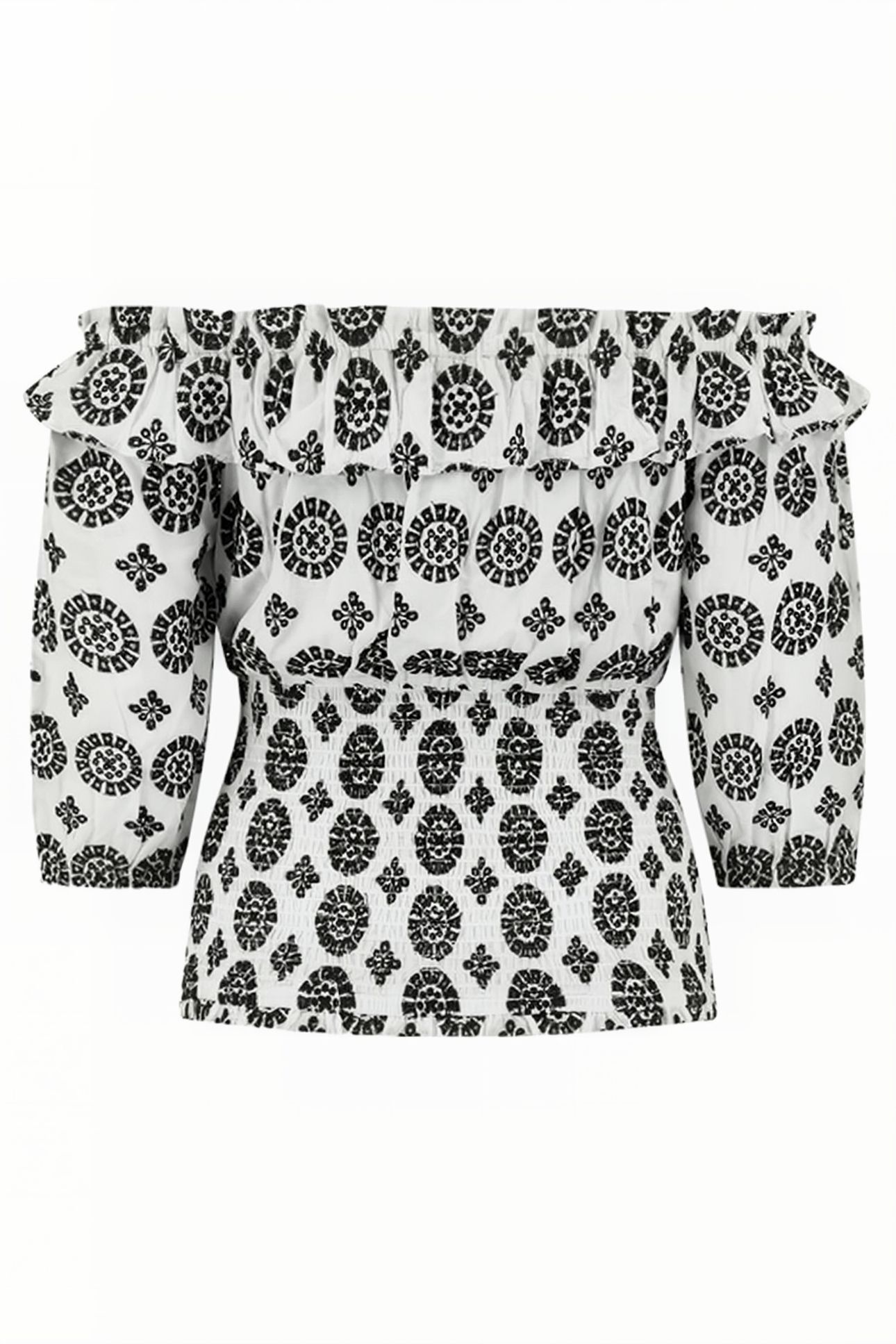 LAURA TOP STAR WHITE 4