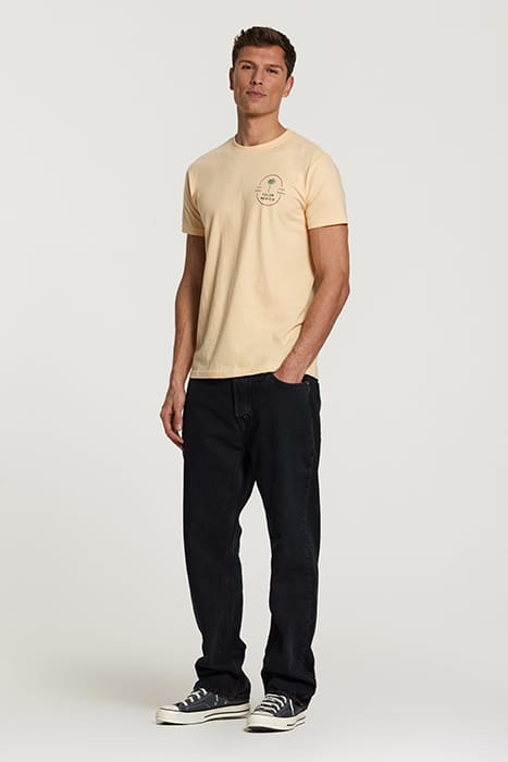 MEN TEE TULUM PALM CAYMAN PEACH ORANGE 5