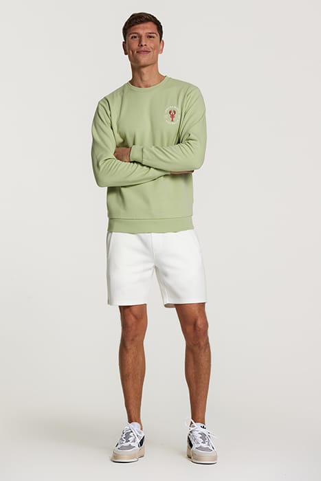 MEN PIQUE SHORTS MAVIS JET STREAM WHITE 3