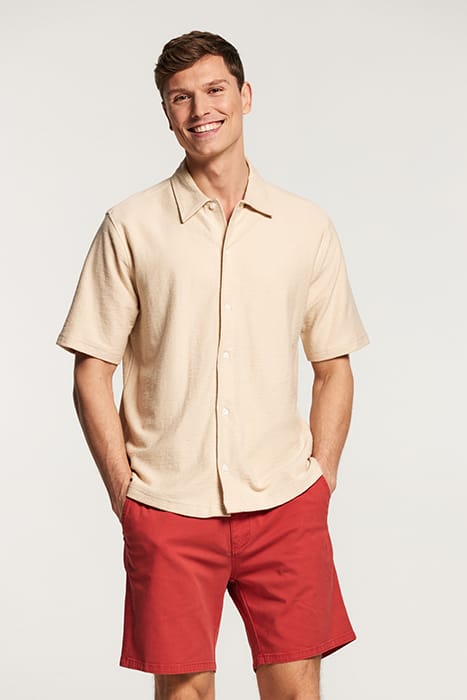 MEN COTTON STRETCH SHORTS JACK TANDORI SPICE BROWN 4