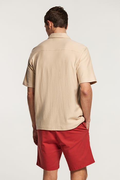 MEN COTTON STRETCH SHORTS JACK TANDORI SPICE BROWN 5